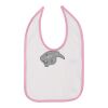 Infant Contrast Trim Premium Jersey Bib Thumbnail