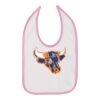 Infant Contrast Trim Premium Jersey Bib Thumbnail