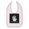 Infant Contrast Trim Premium Jersey Bib Thumbnail
