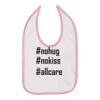 Infant Contrast Trim Premium Jersey Bib Thumbnail