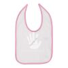 Infant Contrast Trim Premium Jersey Bib Thumbnail