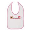 Infant Contrast Trim Premium Jersey Bib Thumbnail