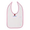 Infant Contrast Trim Premium Jersey Bib Thumbnail