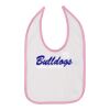 Infant Contrast Trim Premium Jersey Bib Thumbnail